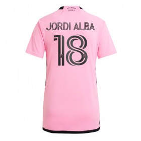 Inter Miami Jordi Alba #18 Hemmakläder Dam 2024-25 Kortärmad